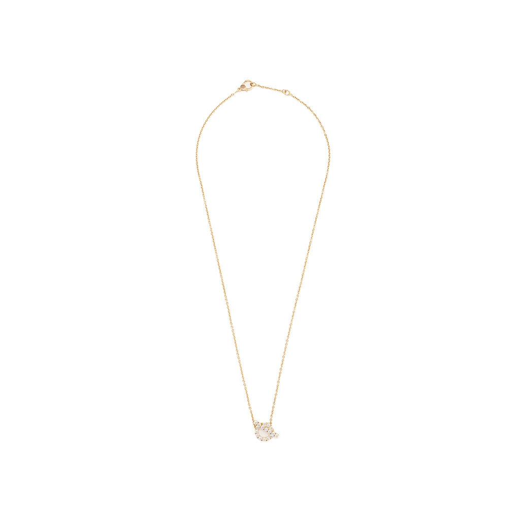 HERMES FINESSE PENDANT ROSE GOLD, DIAMONDS