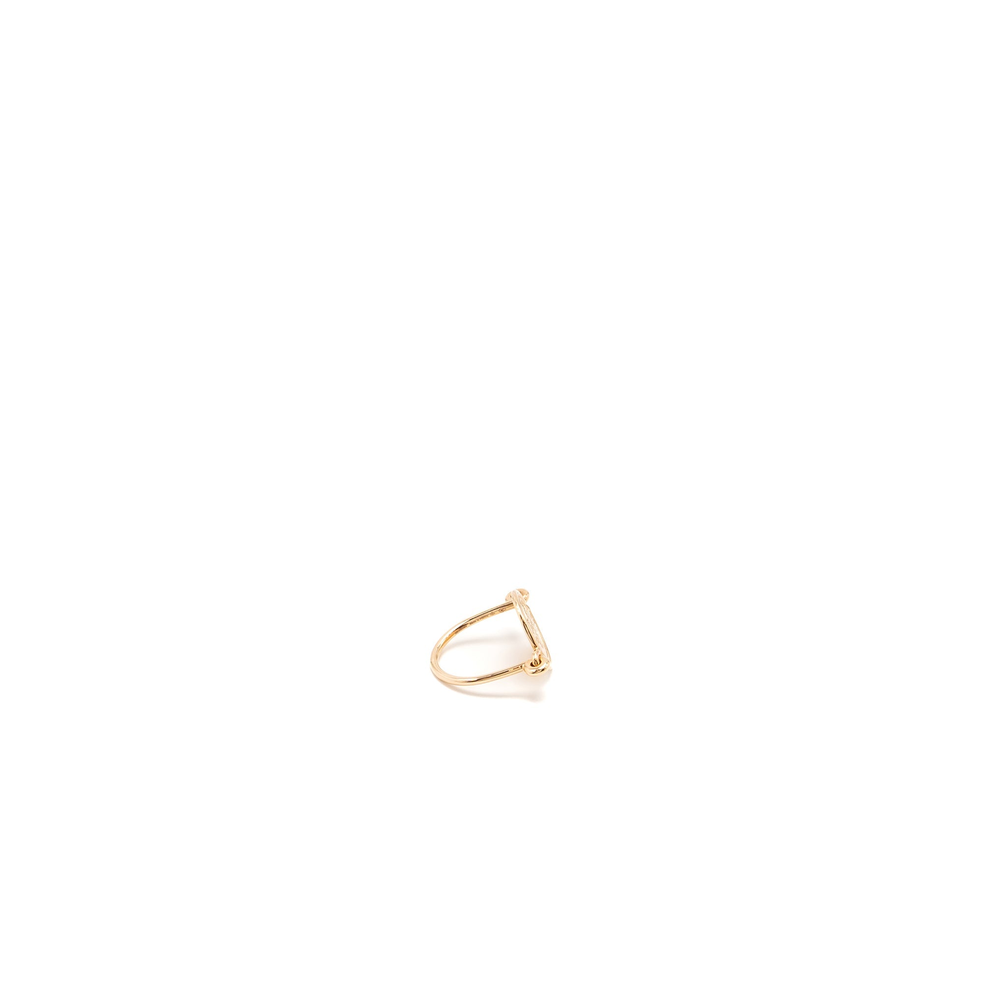 HERMES EX LIBRIS RING ROSE GOLD
