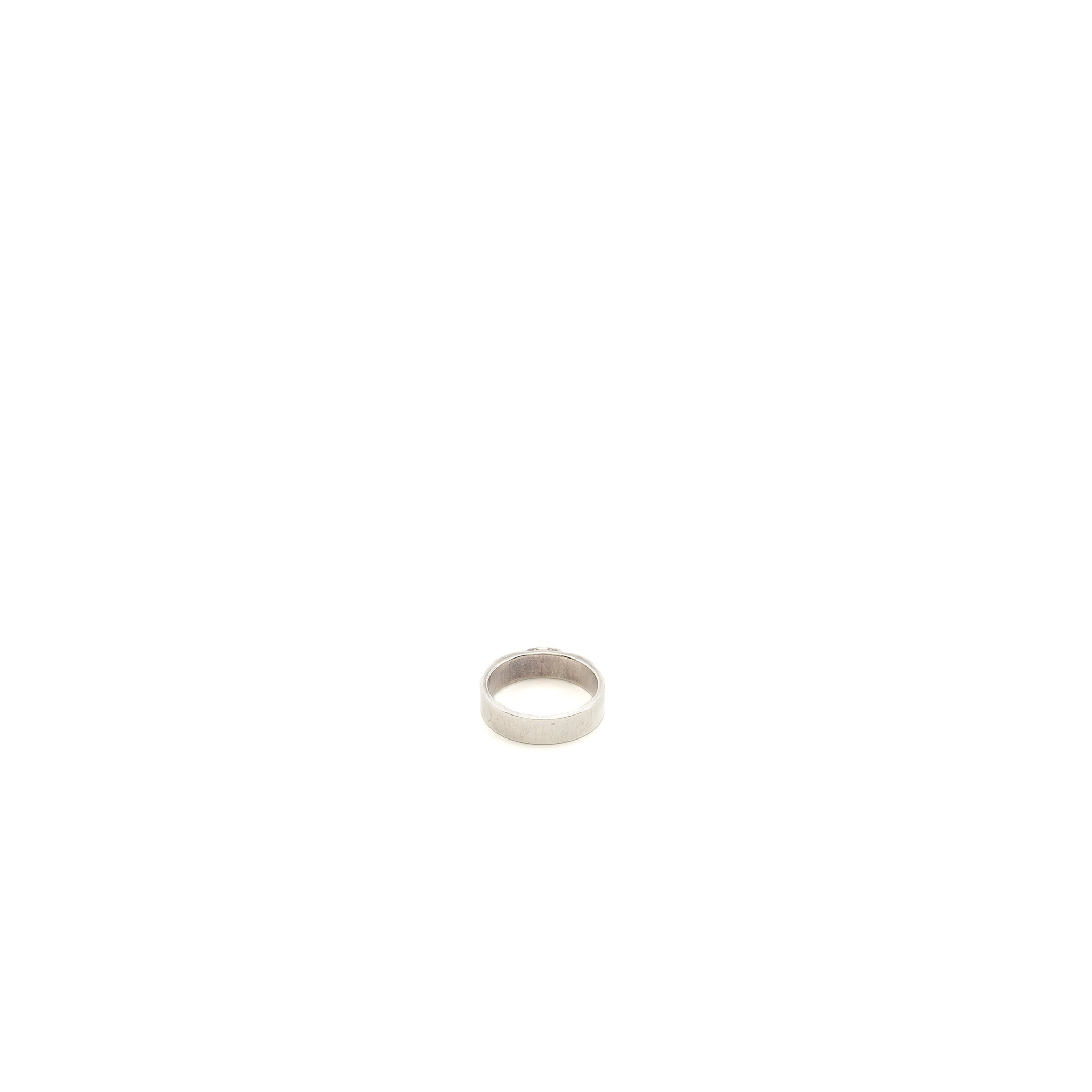 HERMES COLLIER DE CHIEN RING SILVER