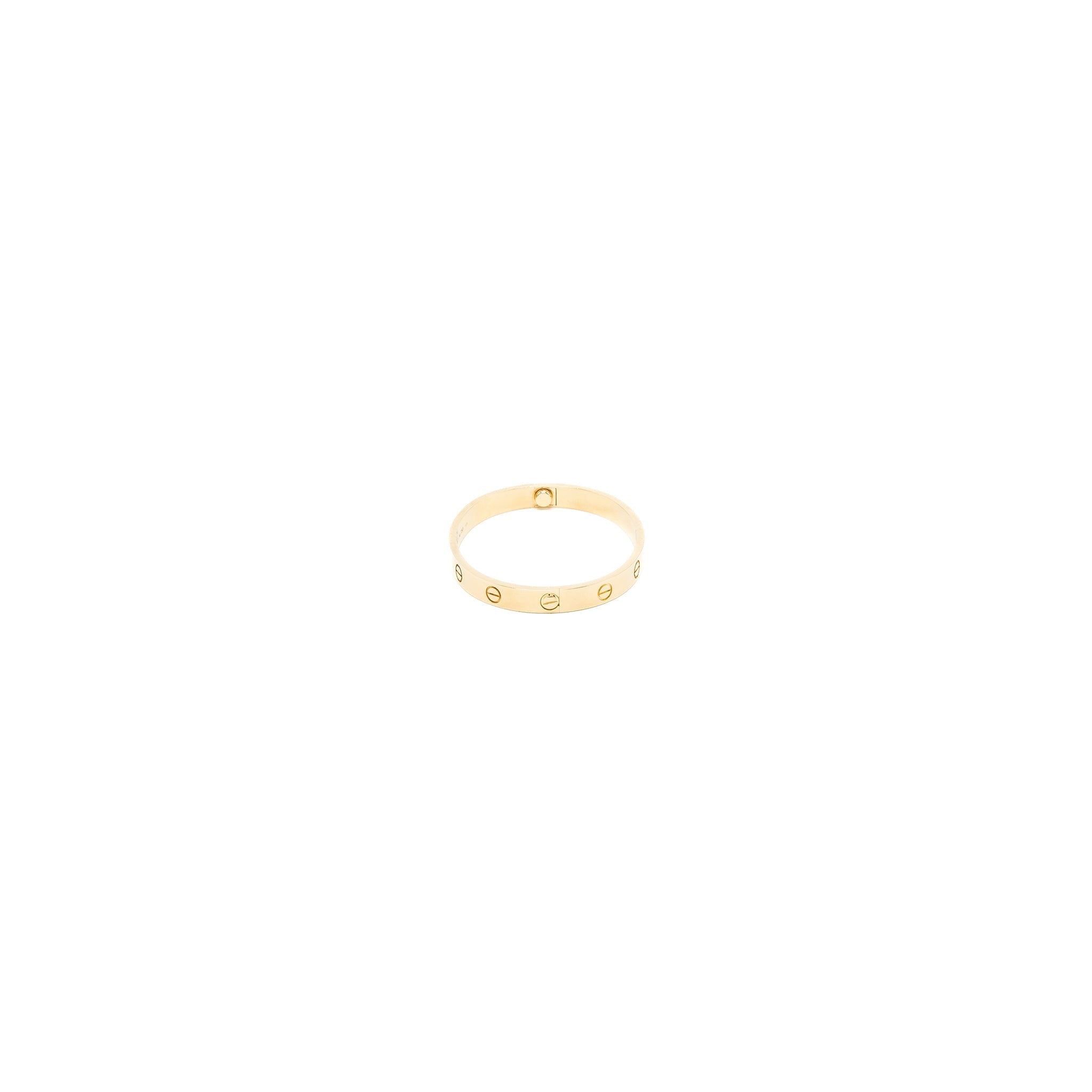 CARTIER LOVE BRACELET YELLOW GOLD