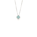 VAN CLEEF&ARPELS 2022 HOLIDAY CHRISTMAS LIMITED VINTAGE ALHAMBRA PENDANT WHITE GOLD