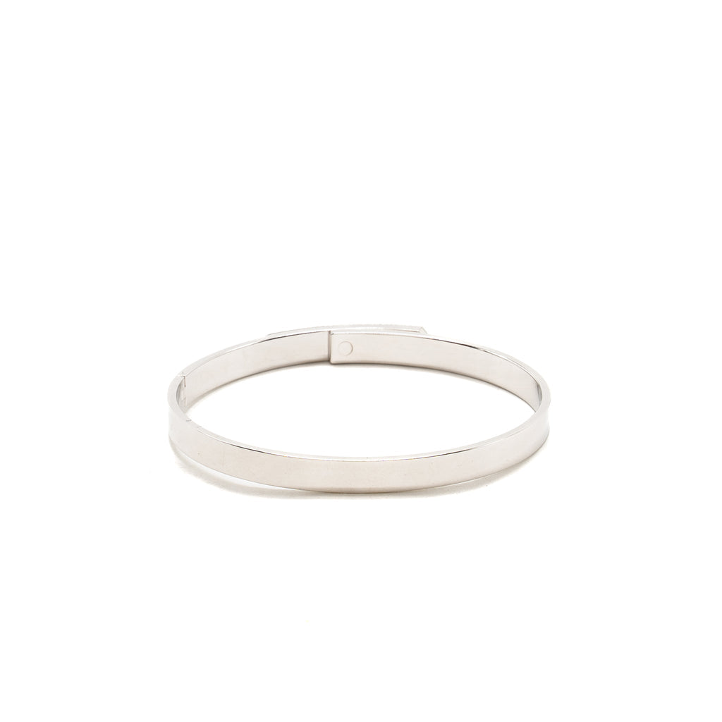 HERMES KELLY BRACELET WHITE GOLD WITH DIAMONDS