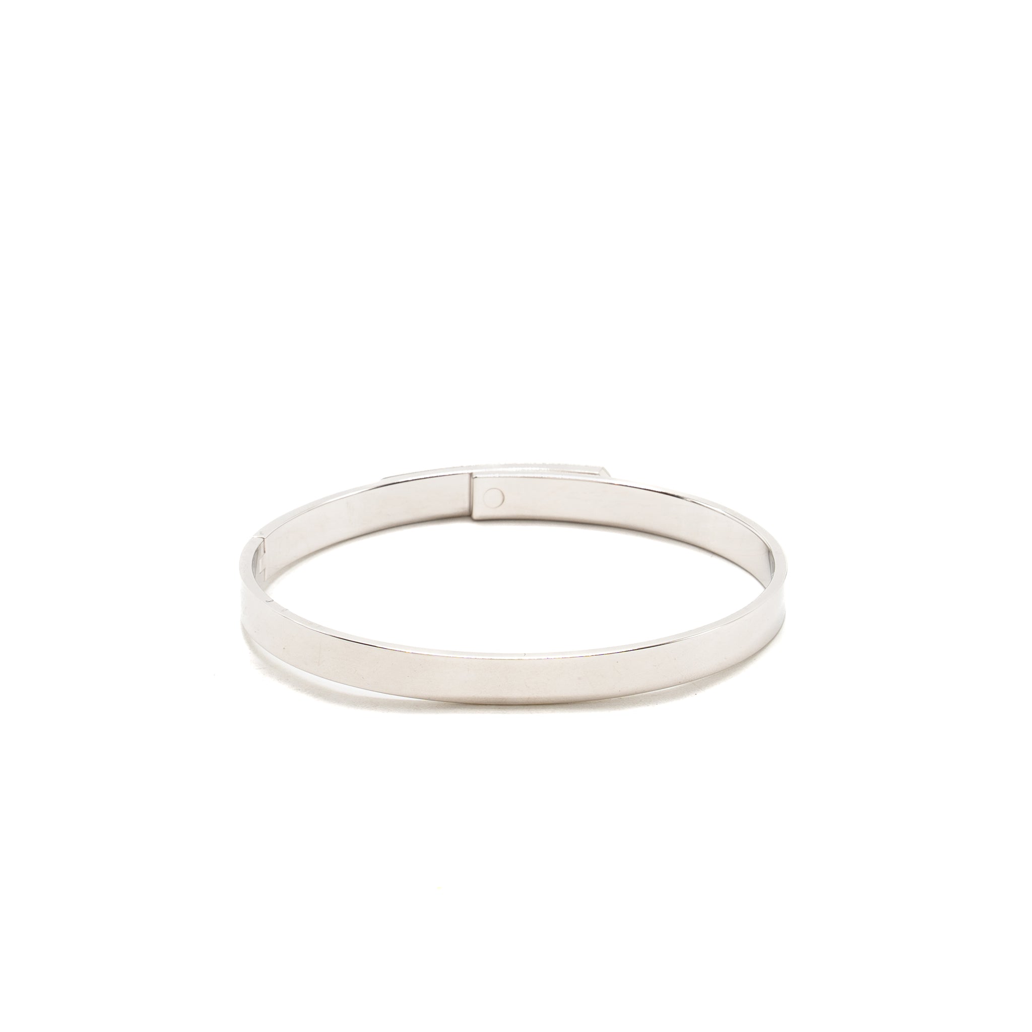 HERMES KELLY BRACELET WHITE GOLD WITH DIAMONDS
