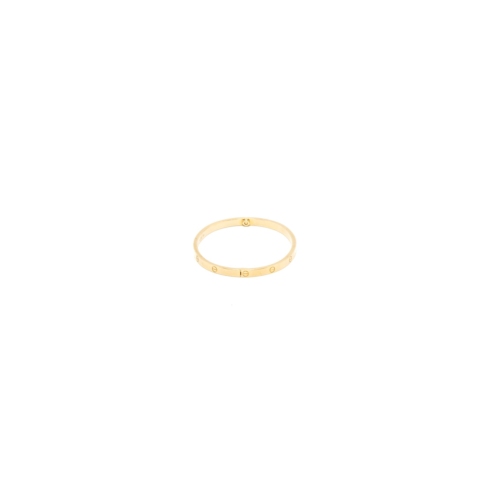 CARTIER LOVE BRACELET YELLOW GOLD