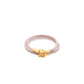 HERMES SIZE T2 GLENAN DOUBLE TOUR BRACELET MAUVE PALE RGHW