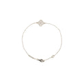 VAN CLEEF & ARPELS SWEET ALHAMBRA BRACELET WHITE GOLD WITH DIAMONDS