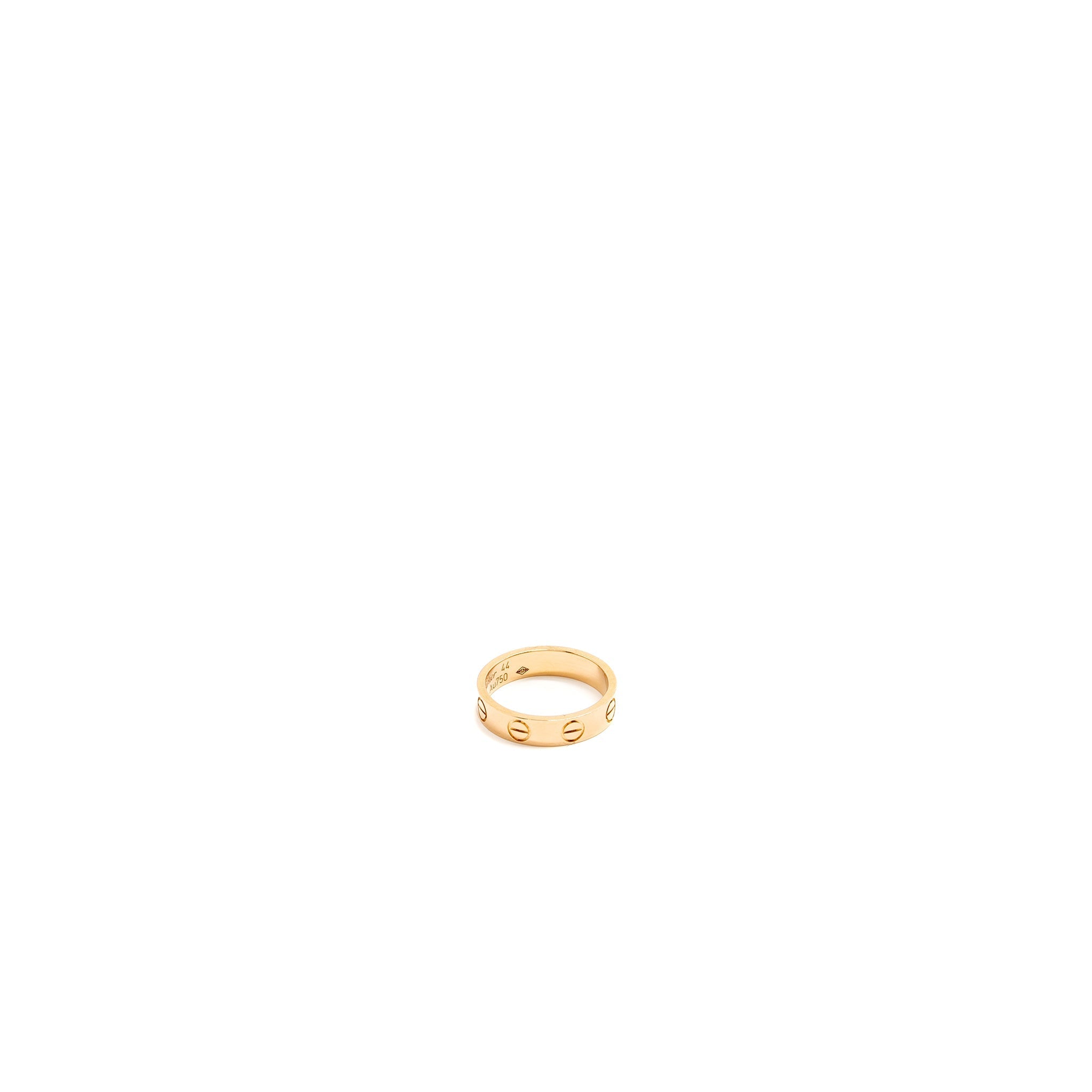 CARTIER LOVE WEDDING BAND ROSE GOLD