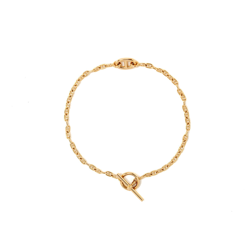 HERMES FARANDOLE BRACELET ROSE GOLD