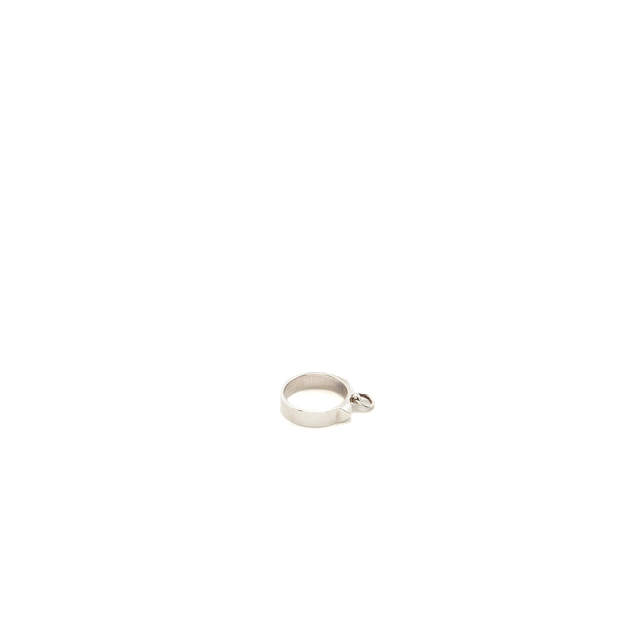 HERMES COLLIER DE CHIEN RING SILVER