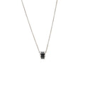 BVLGARI SAVE THE CHILDREN B ZERO NECKLACE BLACK CERAMIC / SILVER