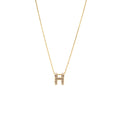 HERMES POP H PENDANT MARRON GLACE GHW