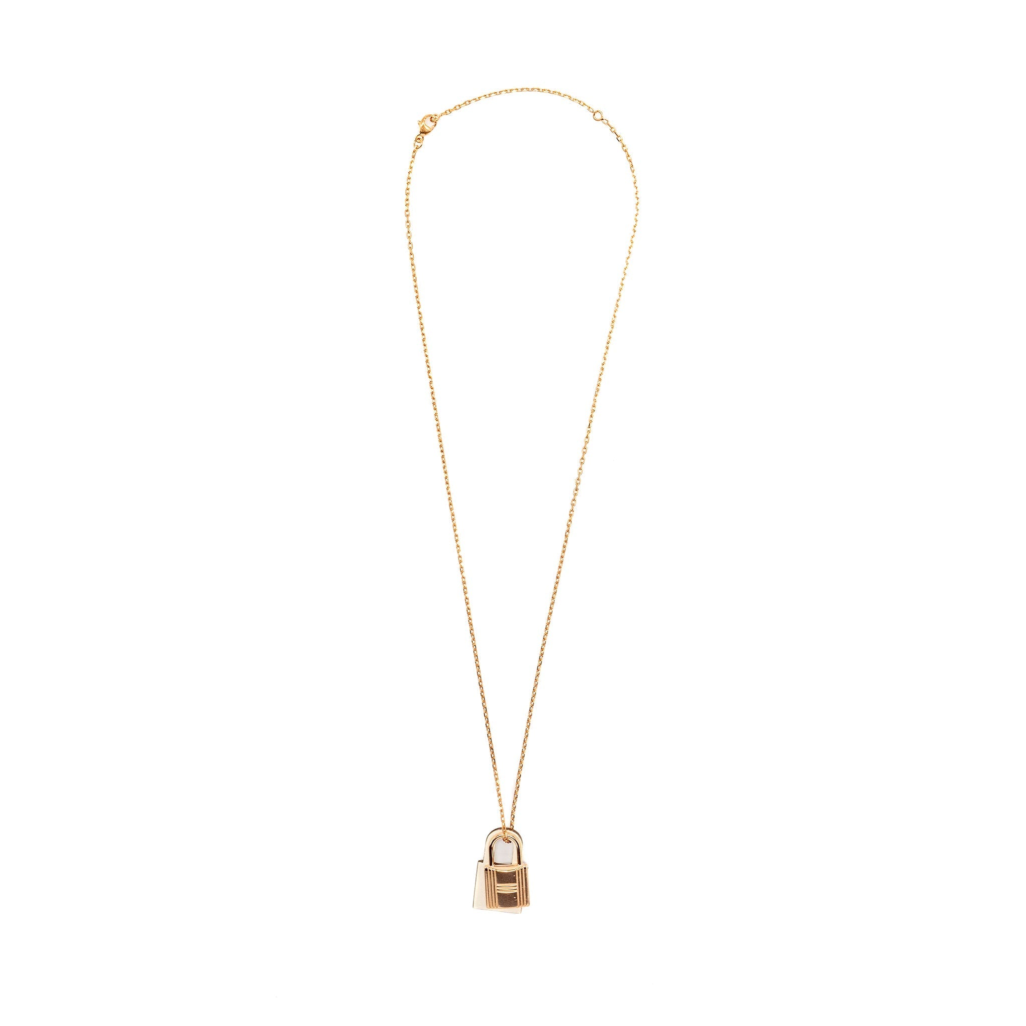 HERMES O’KELLY PENDANT SWIFT WHITE RGHW STAMP Z