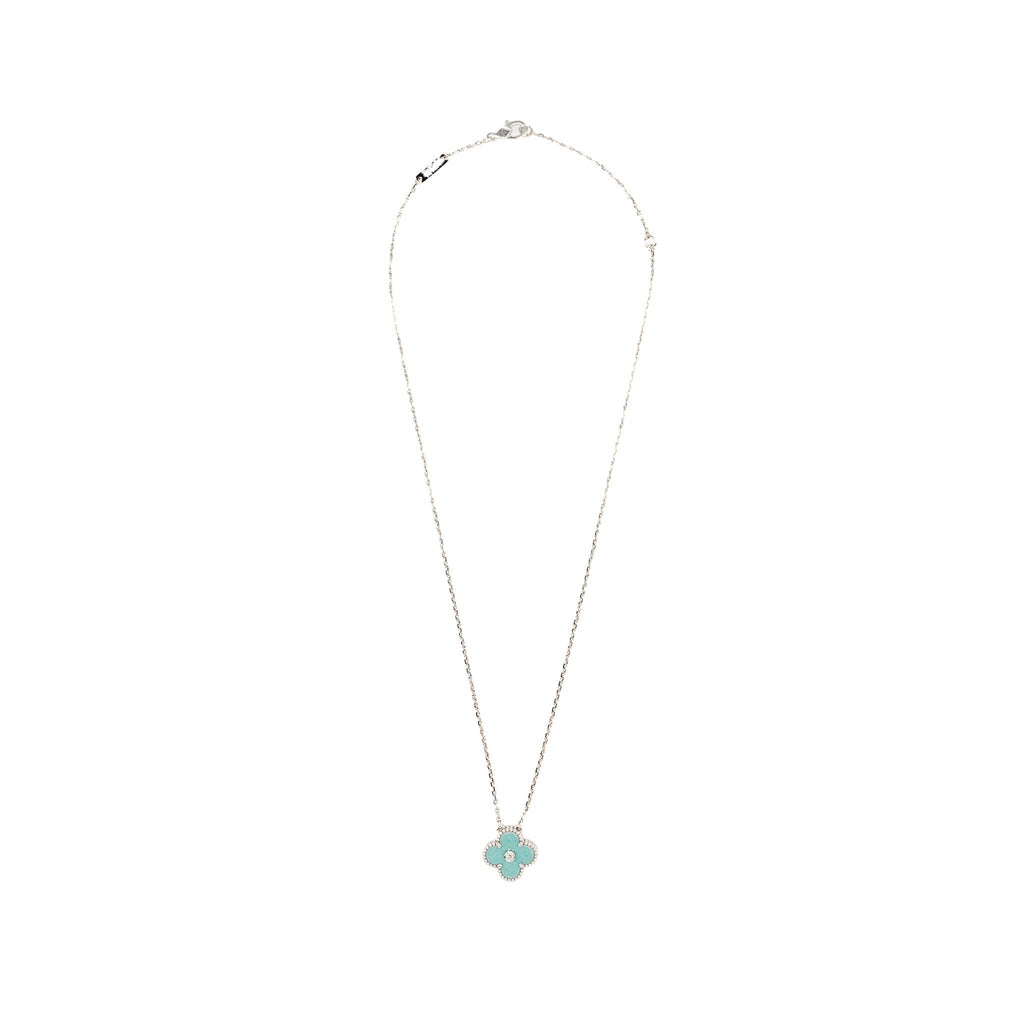 VAN CLEEF & ARPELS 2022 HOLIDAY LIMITED VINTAGE ALHAMBRA PENDANT