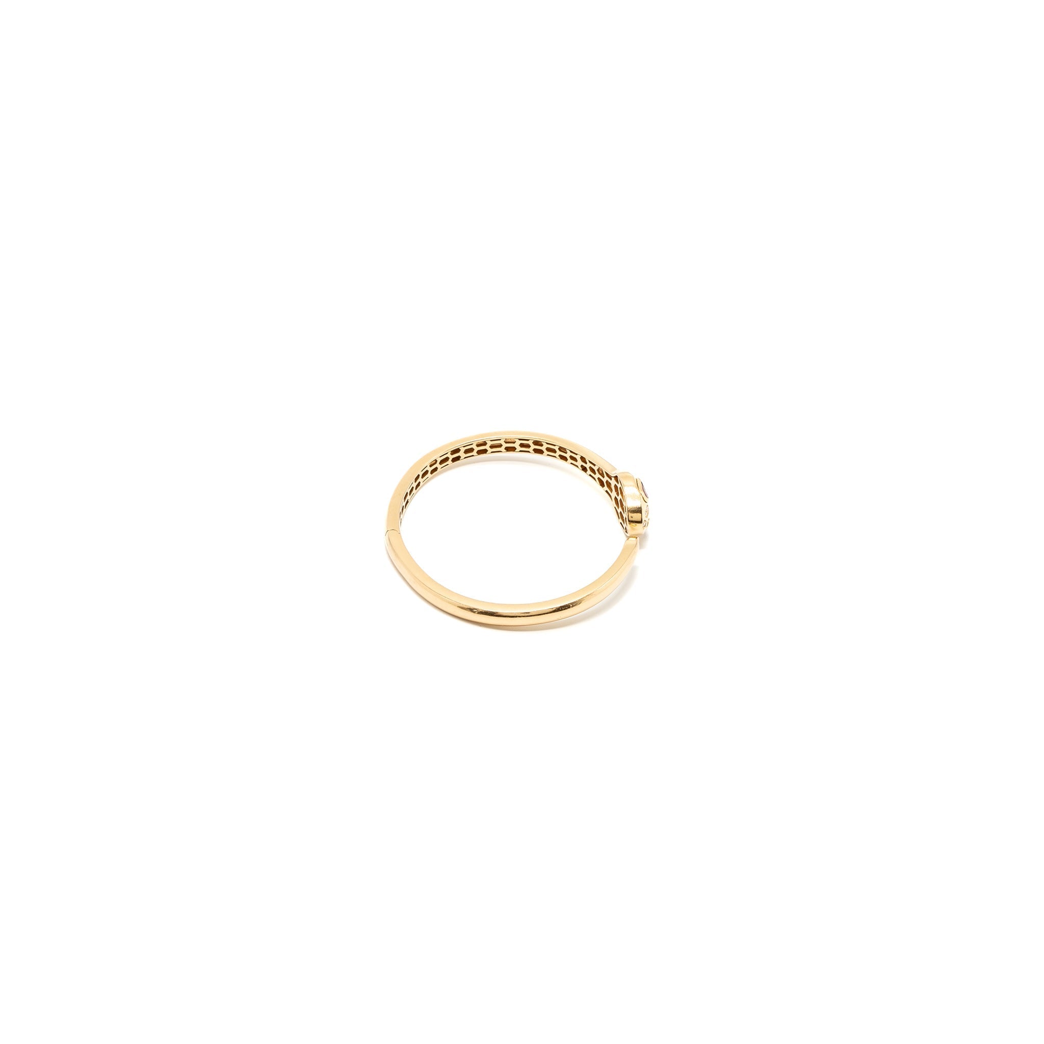 BVLGARI SERPENTI SEDUTTORI BRACELET ROSE GOLD, DIAMONDS / RUBELLITE