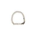 HERMES KELLY GOURMETTE BRACELET WHITE GOLD, DIAMONDS