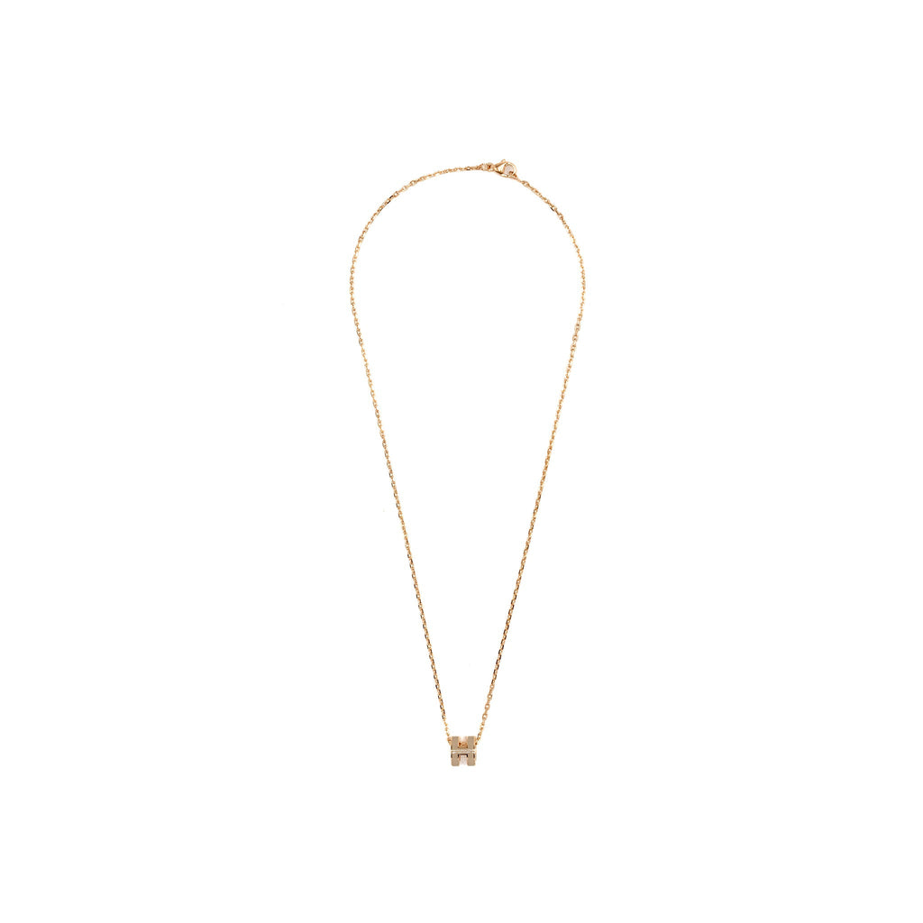 HERMES MINI POP H PENDANT MARRON GLACE RGHW