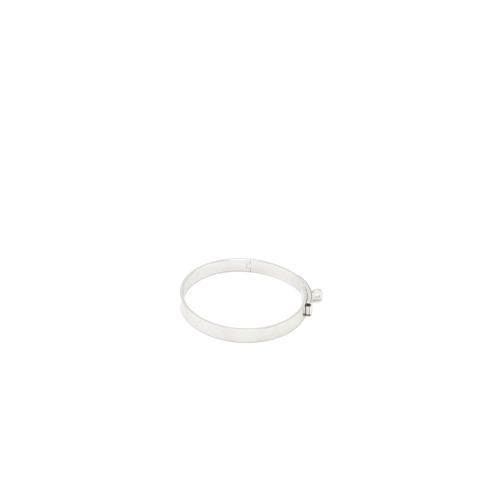 HERMES KELLY WHITE GOLD 4 DIAMONDS