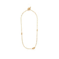 HERMES FARANDOLE LONG NECKLACE ROSE GOLD