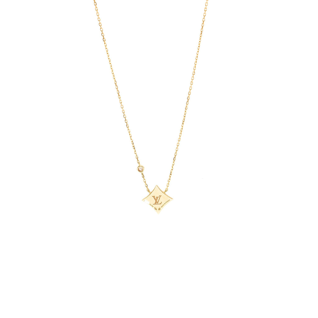 LOUIS VUITTON COLOUR BLOSSOM BB STAR PENDANT, PINK GOLD, CORNELIAN, DIAMOND