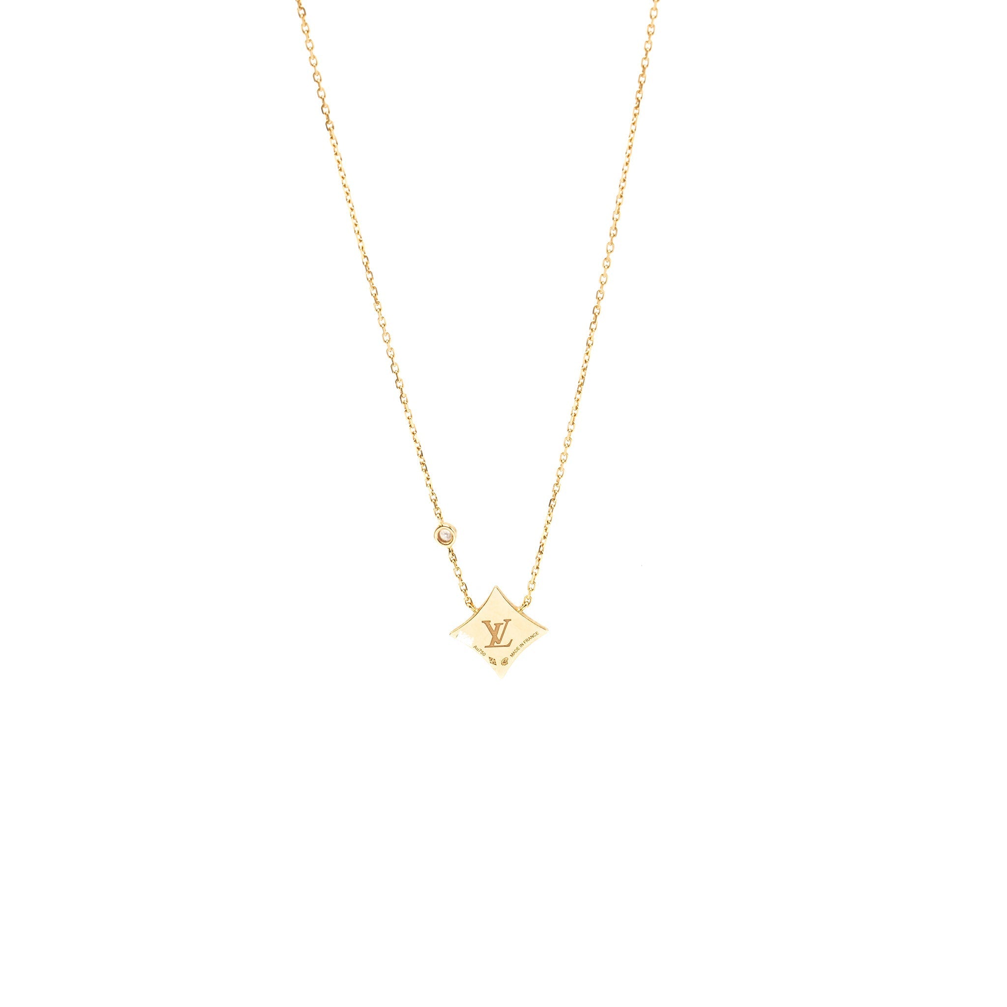 LOUIS VUITTON COLOUR BLOSSOM BB STAR PENDANT, PINK GOLD, CORNELIAN, DIAMOND