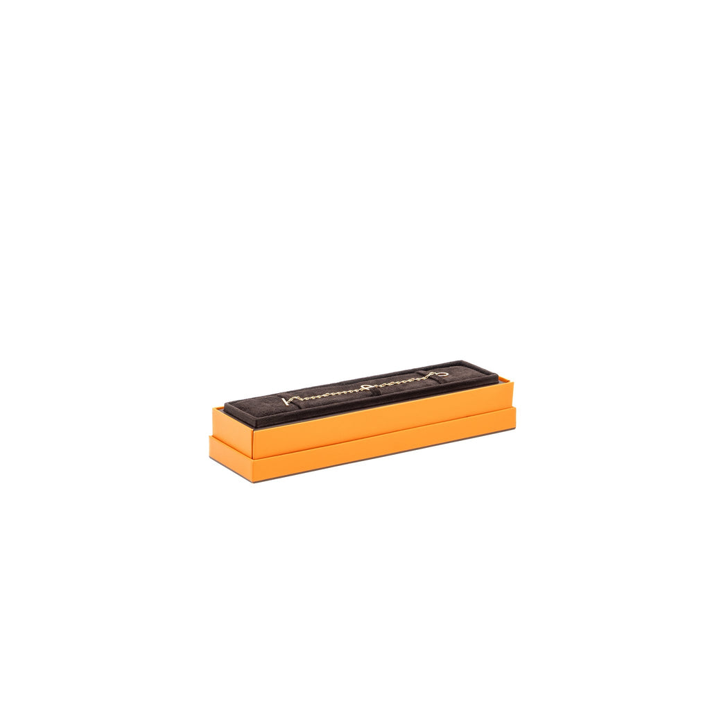 HERMES NEW FRANDOLE BRACELET ROSE GOLD,DIAMONDS