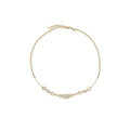CHANEL 21K CHAIN BELT/FANCY BELT PEARL/CRYSTAL LIGHT GOLD TONE