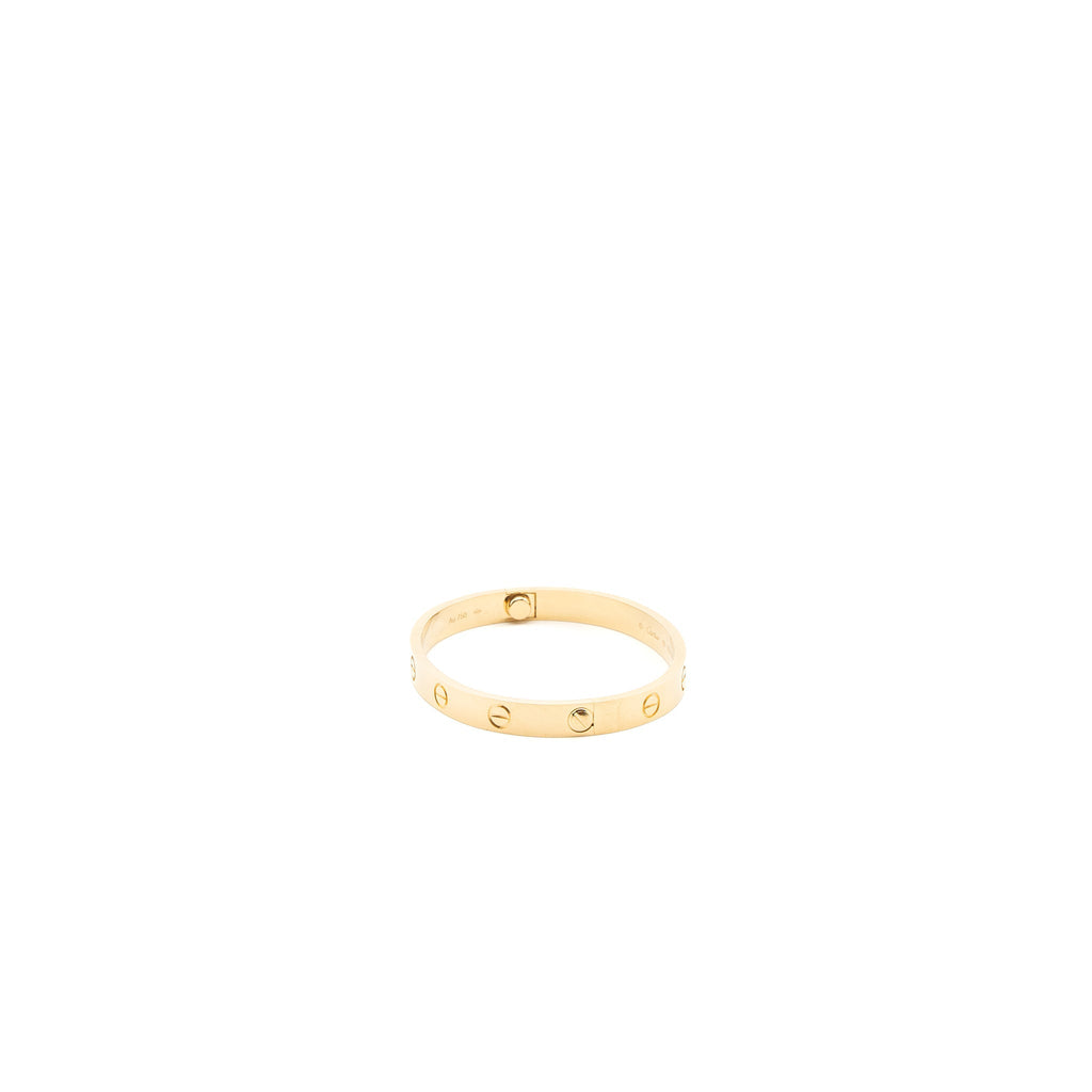 CARTIER LOVE BRACELET YELLOW GOLD