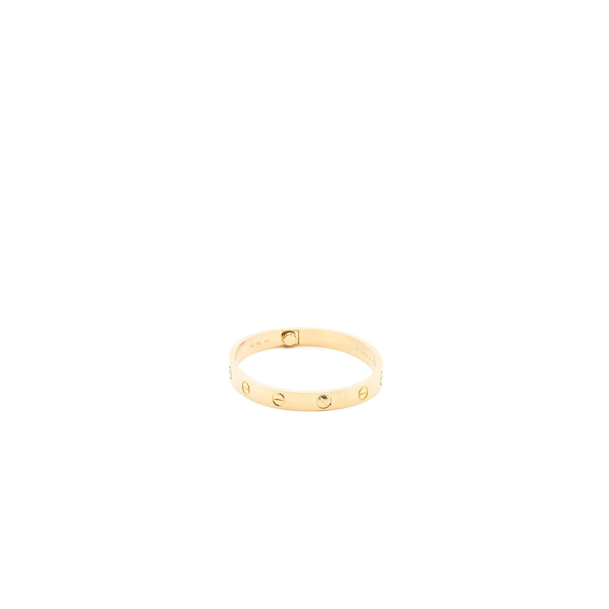 CARTIER LOVE BRACELET YELLOW GOLD