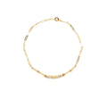 HERMES KELLY CHAIN CHOCKER/DOUBLE BRACELET YELLOW GOLD, DIAMONDS