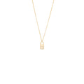 HERMES KELLY CADENAS PENDANT ROSE GOLD, DIAMONDS