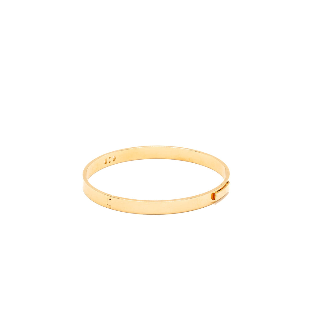 HERMES H D’ANCRE BRACELET ROSE GOLD/DIAMONDS