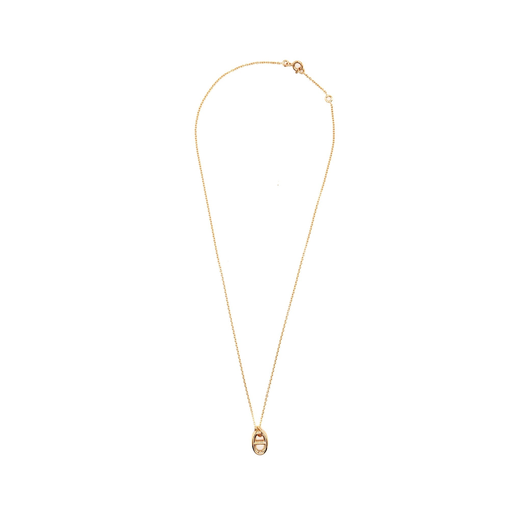 HERMES FARANDOLE PENDANT ROSE GOLD