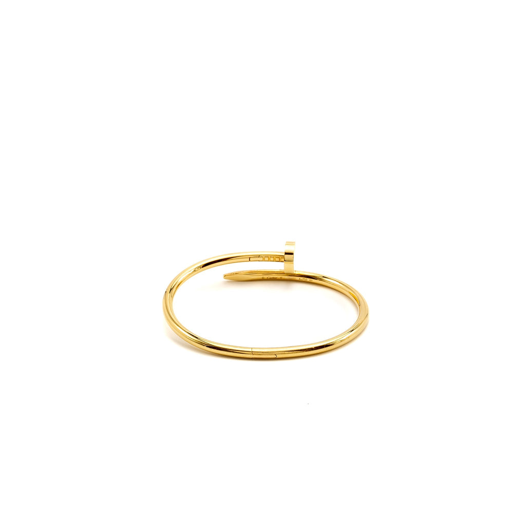 CARTIER JUSTE UN CLOU BRACELET YELLOW GOLD