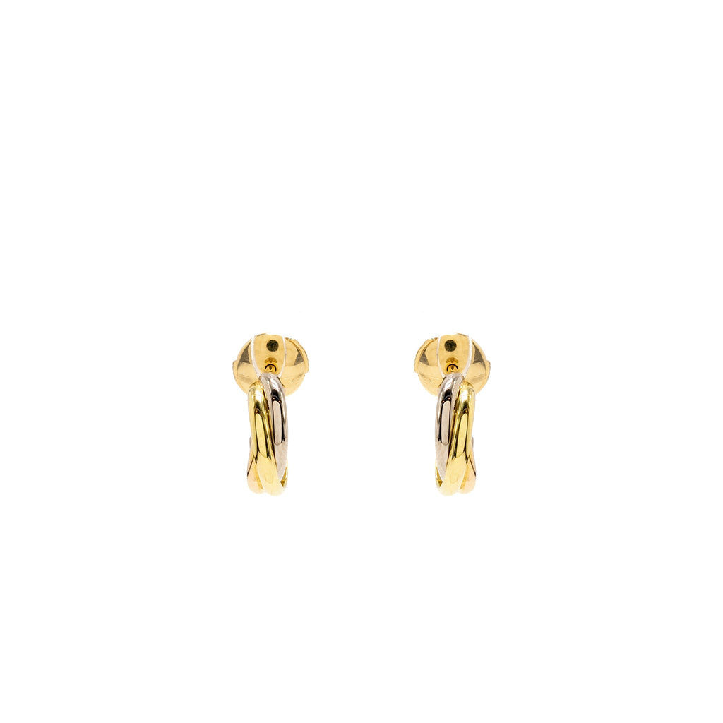 CARTIER TRINITY EARRINGS WHITE GOLD / ROSE GOLD/ YELLOW GOLD