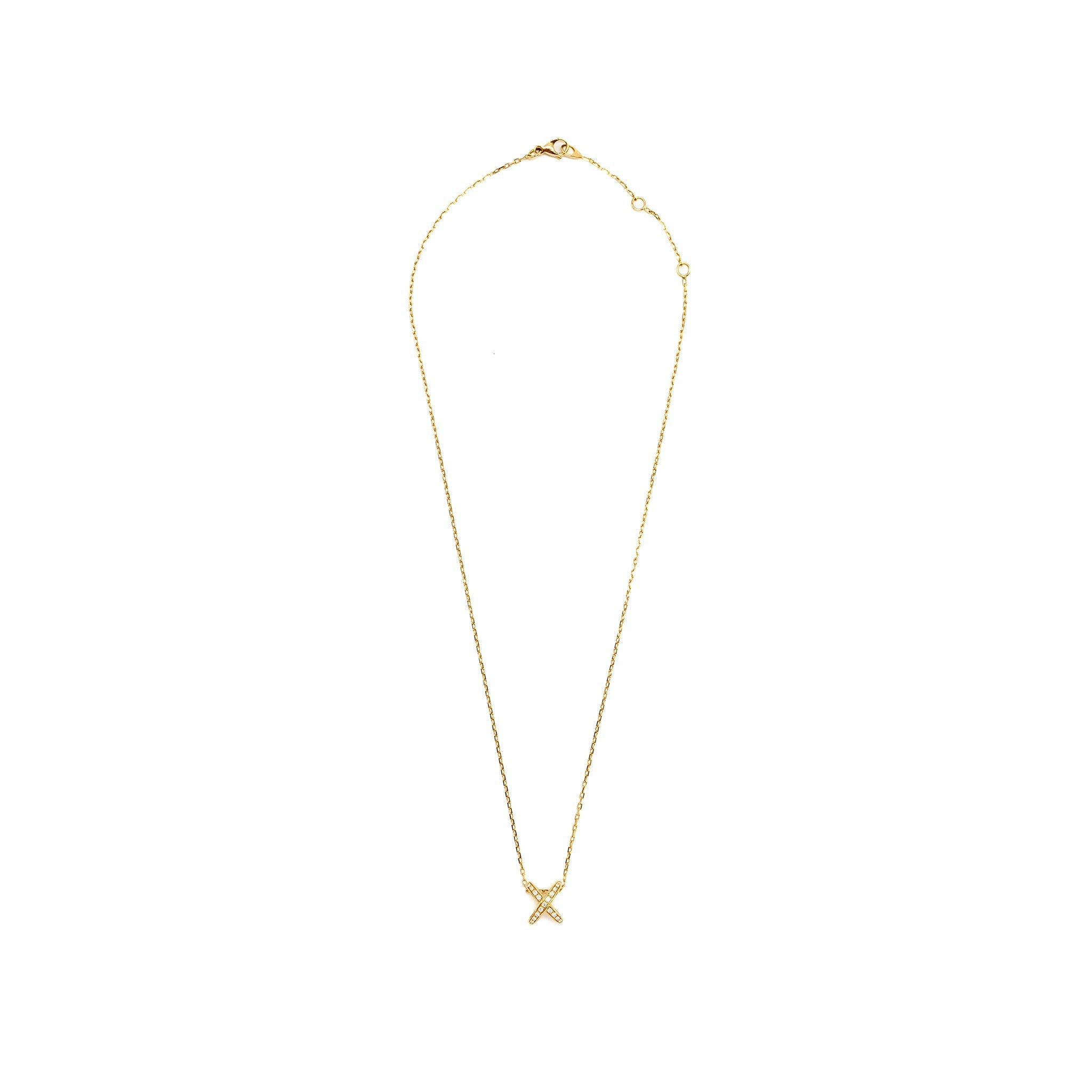 CHAUMET LIENS PENDANT ROSE GOLD DIAMONDS