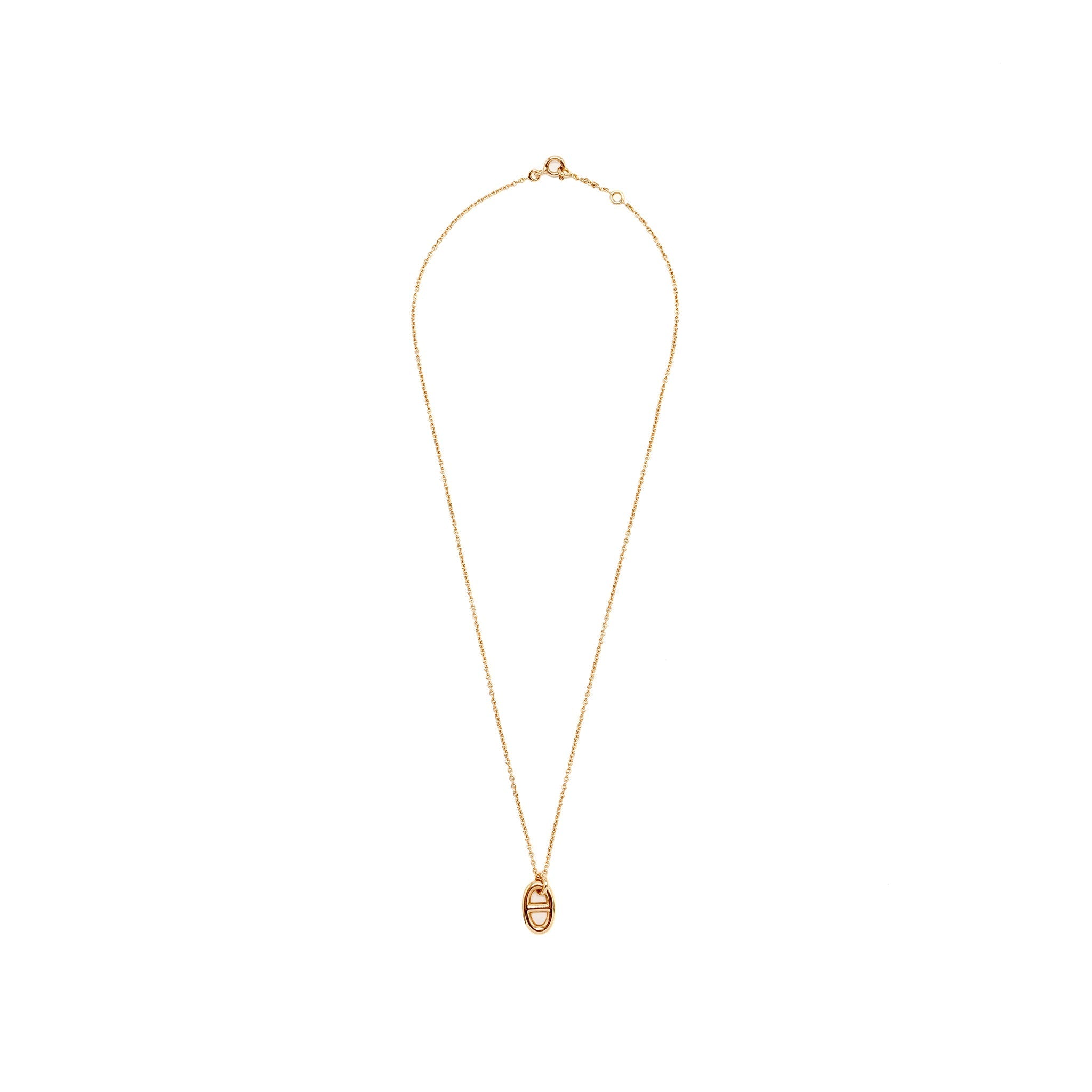 HERMES FARANDOLE PENDANT ROSE GOLD