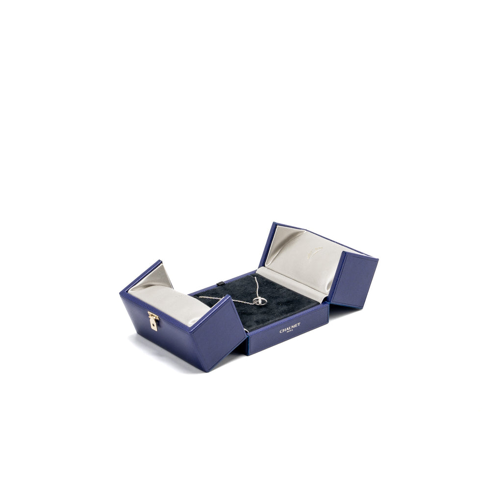 CHAUMET JEUX DE LINES PENDANT 18K WHITE GOLD / DIAMONDS