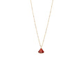 BVLGARI DIVA’S DREAM NECKLACE CARNELIAN ROSE GOLD/DIAMOND
