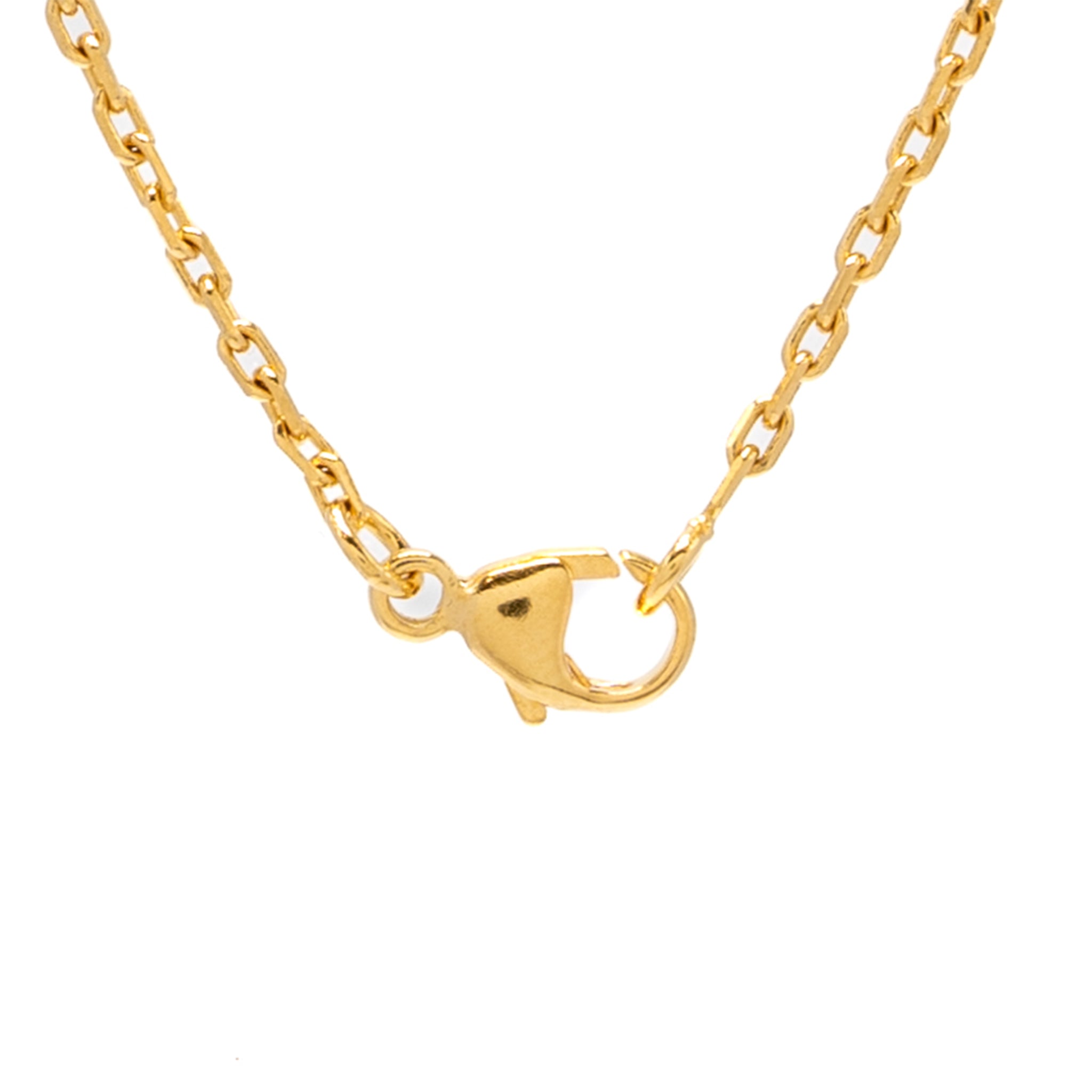 HERMES MINI POP H PENDANT BLUE LIN GHW
