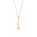 HERMES KELLY CLOCHETTE NECKLACE, SMALL GOLD ROSE GOLD
