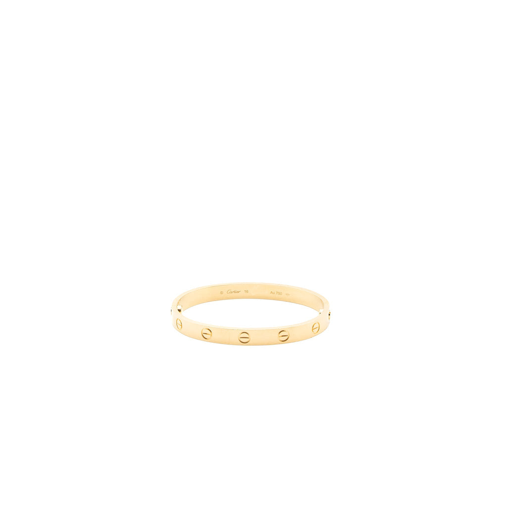 CARTIER LOVE BRACELET YELLOW GOLD