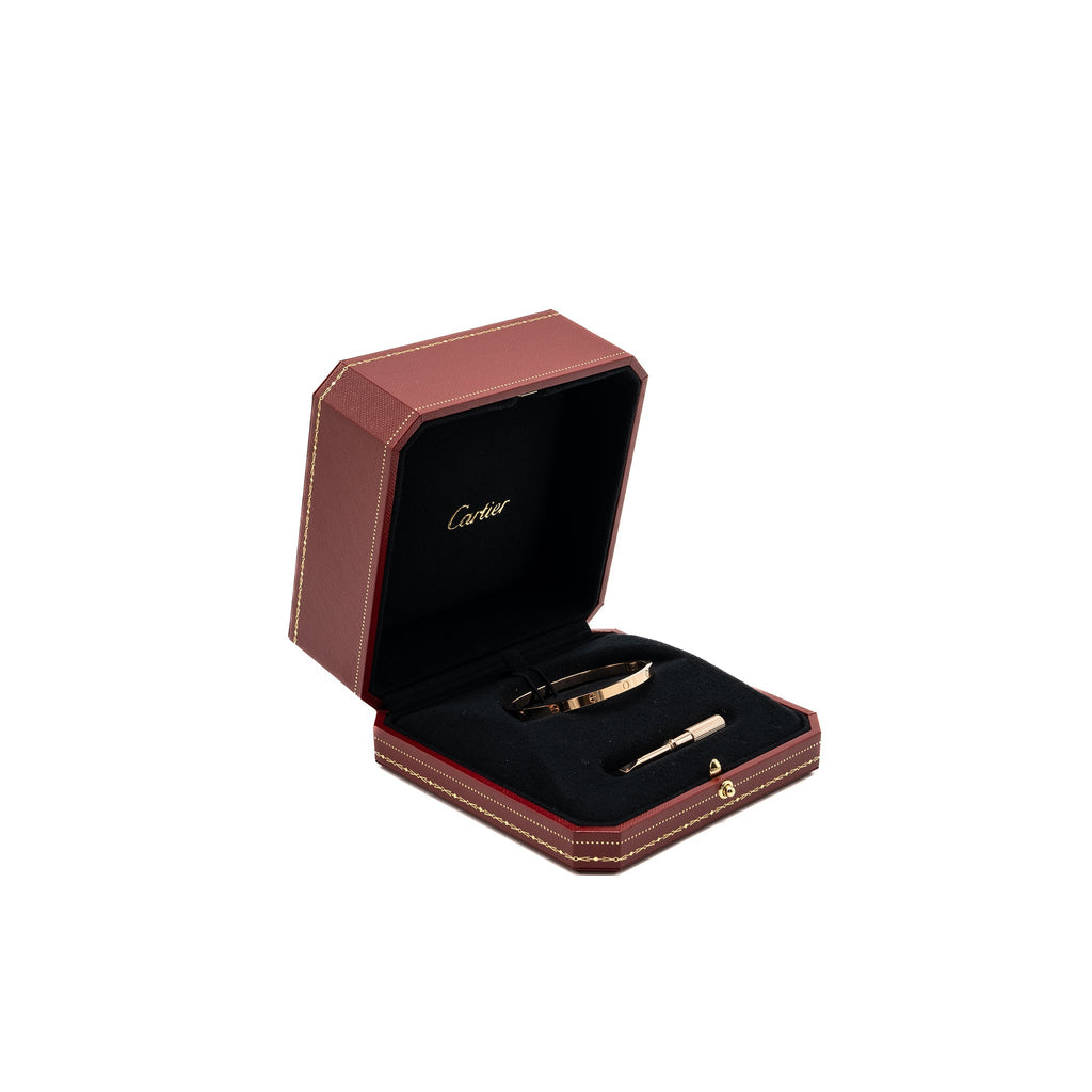 CARTIER LOVE BRACELET ROSE GOLD
