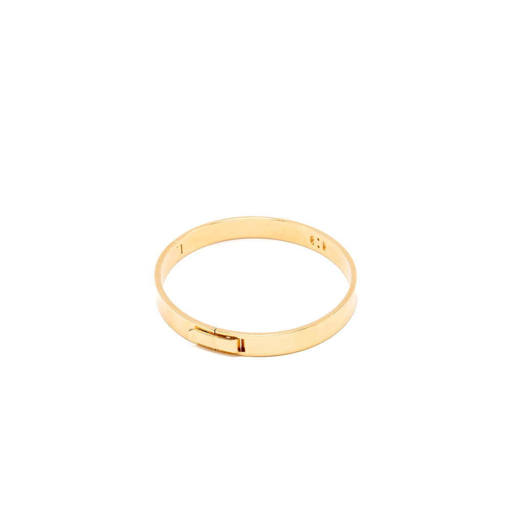 HERMES H D’ANCRE BRACELET ROSE GOLD/DIAMONDS