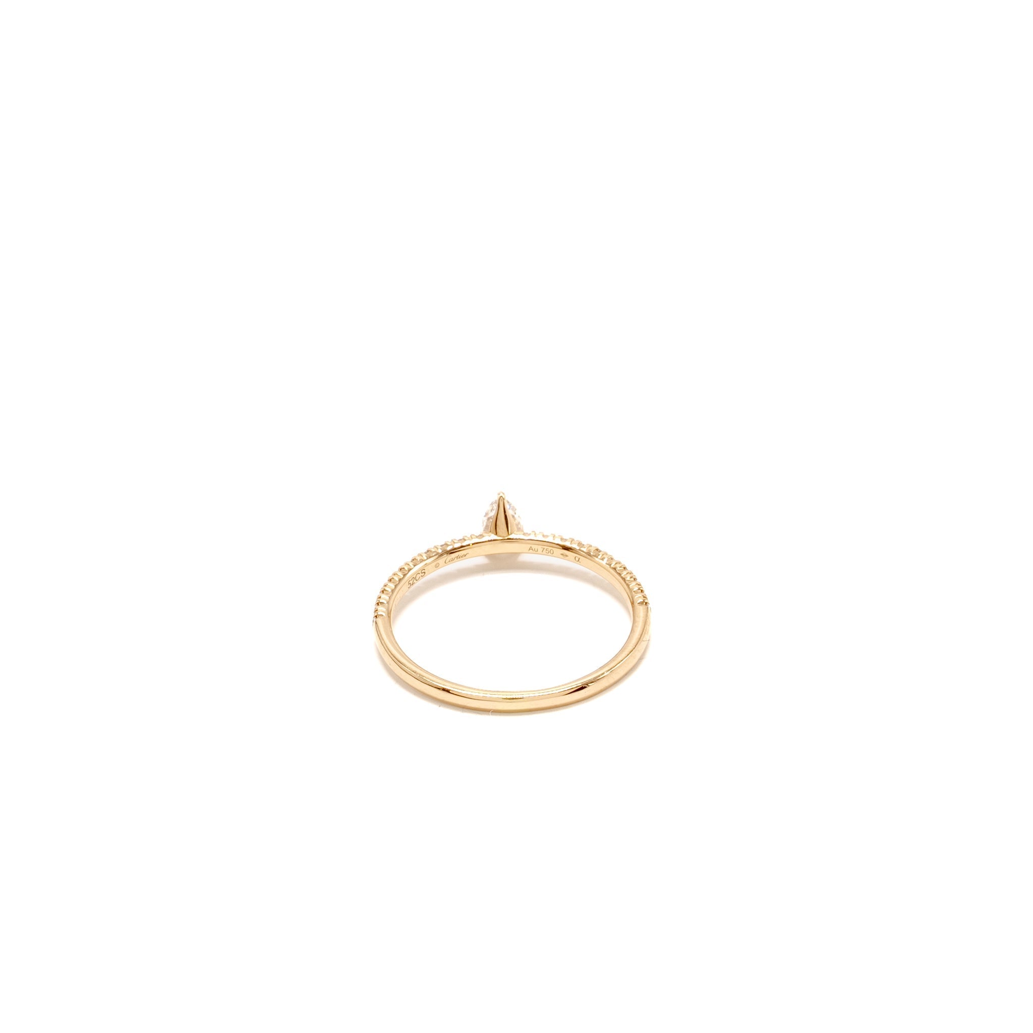 CARTIER ETINCELLE DE CARTIER RING ROSE GOLD WITH DAIMONDS