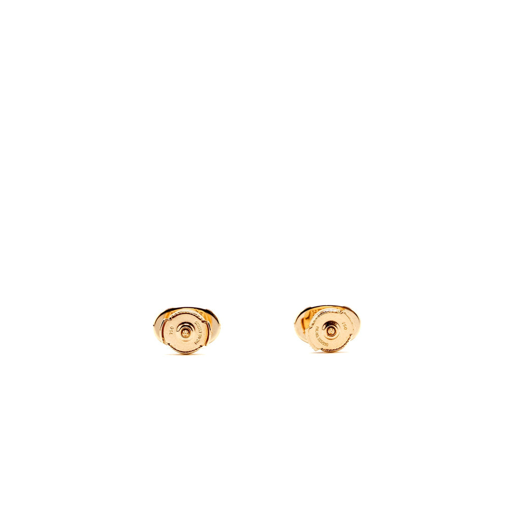 HERMES CHAINE D’ANCRE EARRINGS ROSE GOLD, DIAMONDS