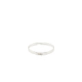 HERMES KELLY WHITE GOLD 4 DIAMONDS
