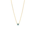 HERMES MINI POP H PENDANT BLUE GHW