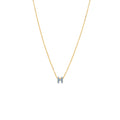 HERMES MINI POP H PENDANT BLUE LIN GHW