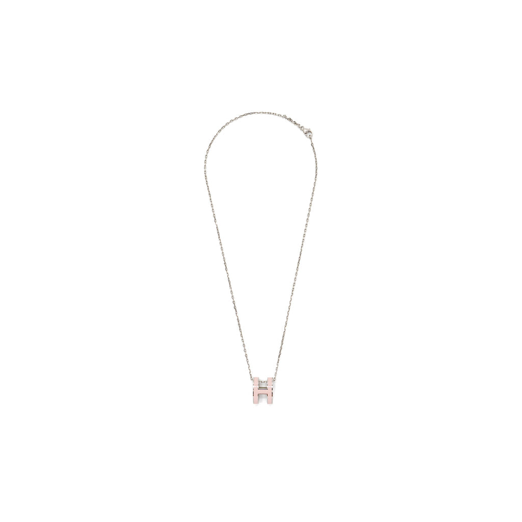 HERMES POP H PENDANT ROSE DRAGEE SHW
