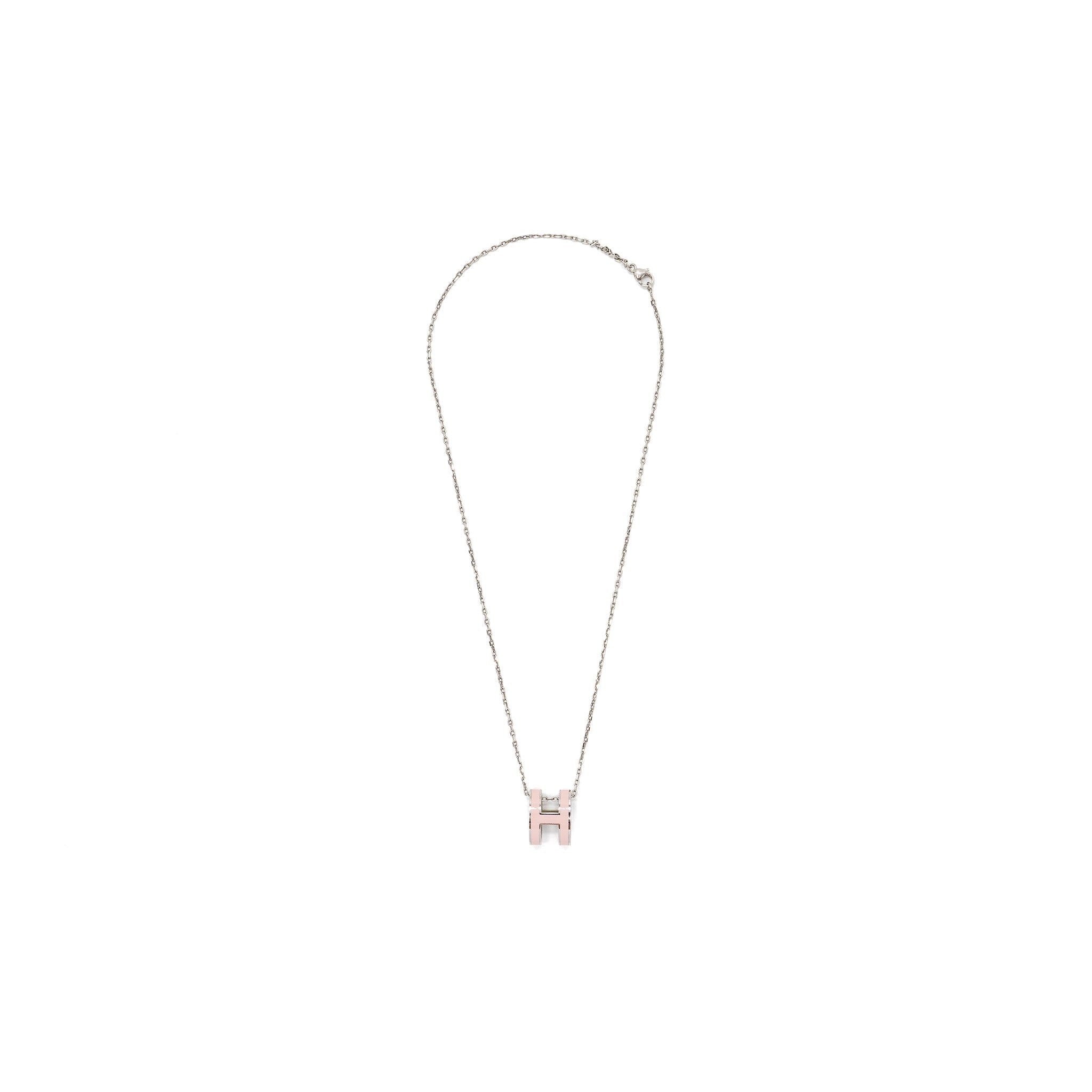 HERMES POP H PENDANT ROSE DRAGEE SHW